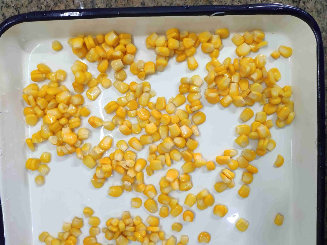 Η καλλιέργεια 425g FDA ΓΤΟ κονσερβοποίησε τους πυρήνες γλυκού καλαμποκιού
