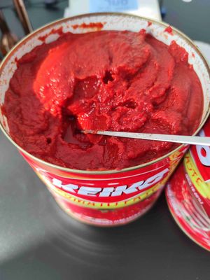 Τομάτα κονσερβοποιημένη Τομάτα πάστα Πρωταρχικό συστατικό Τομάτα Κατάσταση Τριπλή συγκέντρωση Οδηγίες αποθήκευσης Αποθήκευση σε ψύξη