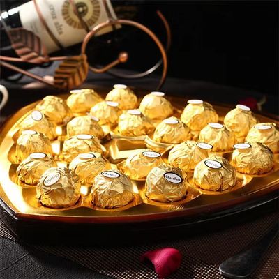 T.24 HEART Wafer Coat Chocolate Round Ball 264g