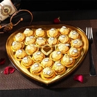 T24 διαμορφωμένη καρδιά σοκολάτα 24pcs κιβωτίων δώρων που συσκευάζεται από το εργοστάσιο της Κίνας