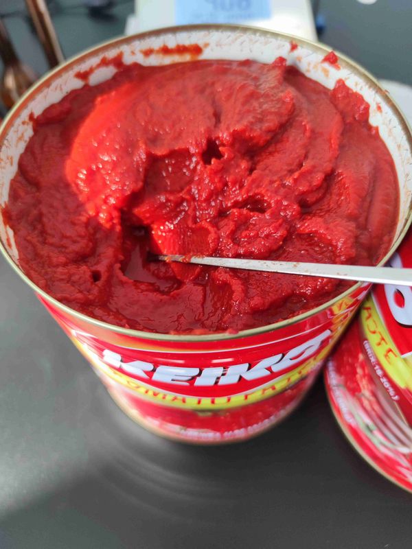 Τομάτα κονσερβοποιημένη Τομάτα πάστα Πρωταρχικό συστατικό Τομάτα Κατάσταση Τριπλή συγκέντρωση Οδηγίες αποθήκευσης Αποθήκευση σε ψύξη