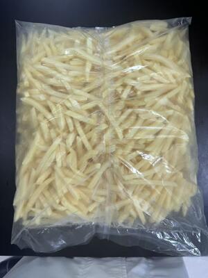 10.00mm X 10.00mm Ακατέργαστο μέγεθος κόψιμο Παγωμένες πατάτες με 24 μήνες διάρκεια ζωής και ποιότητα εξαγωγής βαθμού Α